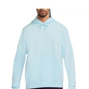 Nike Men's Light Blue Hoodie